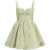 ZIMMERMANN Mini "Rebellion Drape" Dress GREEN