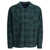 NEEDLES Checked wool "One-Up" shirt Green