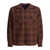 NEEDLES Checked wool "One-Up" shirt Bordeaux