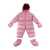 Save the Duck SHELL HOODED SUIT Pink