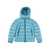 Save the Duck NILES HOODED JACKET Light Blue