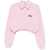 MSGM "Follow The Rabbit" Collared Sweatshirt PINK