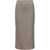 MM6 Maison Margiela Wool Midi Skirt BROWN