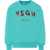 MSGM Jersey With Logo BLUE