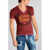DSQUARED2 Printed T-Shirt Red