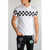 DSQUARED2 Cotton Check Print Polo White