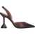 AMINA MUADDI Holli 95mm pointed slingback Pumps COFFEE