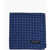 CORNELIANI Polka Dots Silk Pocket Square Blue