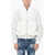 DSQUARED2 Nylon Bomber Jacket With Utility Pockets White