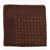 CORNELIANI Patterned Silk Pocket Square Brown