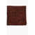 CORNELIANI Paisley Motif Wool Pocket Square Red