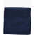 CORNELIANI Solid Color Silk Pocket Square Blue