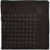 CORNELIANI Patterned Silk Pocket Square Brown