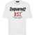 DSQUARED2 Crew Neck Bst Cotton T-Shirt With Print White