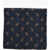 CORNELIANI Paisley Motif Wool Pocket Square Blue