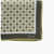 CORNELIANI Patterned Silk Pocket Square Green