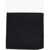 CORNELIANI Solid Color Silk Pocket Square Black