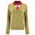 Loewe "Trompe l'oeil" sweater Green
