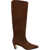 Stuart Weitzman Suede boots 'Stassi' Brown