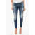 DSQUARED2 Dark Washed Jennifer Fit Denims 14Cm Blue