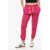 Ralph Lauren Fleeced Jersey Sweatpants With Cuffs Pink