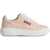 DSQUARED2 Textured Leather Bumber Low-Top Sneakers Pink
