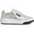 DSQUARED2 Metallic Leather Low Top Sneakers Silver