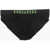DSQUARED2 Solid Color Brief With Contrasting Logo Black