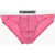 DSQUARED2 Solid Color Brief With Logoed Elastic Band Pink