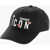 DSQUARED2 Icon Cotton Gabardine Cap With Embossed Details Black