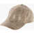 1989 STUDIO Flocked Denim Cap With Metal Detail Beige