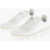 DSQUARED2 Icon Leather Basket Low-Top Sneakers With Logoed Sole White