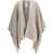 Fendi Wool and silk Poncho GRIGIO
