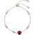 Marc Jacobs "Cherry Crystal" Bracelet SILVER