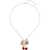 Marc Jacobs "Trinket Charm Cluster" Necklace SILVER