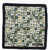 CORNELIANI Trend Patterned Silk Pocket Square Green