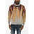 DSQUARED2 Vintage Effect Virgin Wool And Nylon Crew-Neck Sweater Multicolor