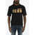 DSQUARED2 Icon Cotton Crew-Neck T-Shirt With Gradient Print Black