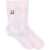 FRED PERRY X RAF SIMONS Socks With Logo Embroidery PINK