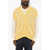 DSQUARED2 V-Neck Vintage Effect Cardigan Yellow