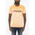 DSQUARED2 Gradient Effect Crew-Neck T-Shirt Orange