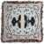 ALANUI Jacquard Bandana Pillow CYAN CELESTE