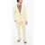 DSQUARED2 Stretch Cotton Peak Lapel 2-Button Suit Beige