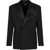 DSQUARED2 Virgin Wool And Silk Blazer With Jewels Black