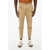 DSQUARED2 Cotton Cargo Pants With Contrasting Buttons Beige