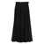 Self-Portrait Long pleated skirt Black