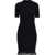 Alexander Wang Midi Dress With Logo BLACK