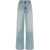7 For All Mankind Lotta Wide-Leg Jeans FROZEN