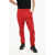 DSQUARED2 Cotton Gabardine Chino Pants Red