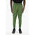 DSQUARED2 Solid Color Cotton Joggers Green